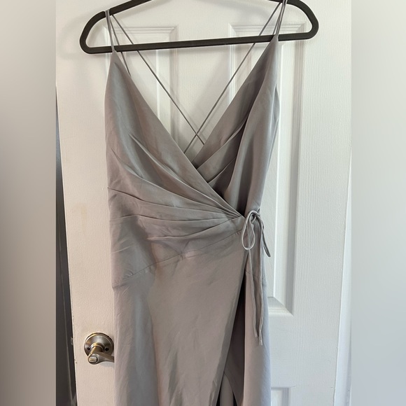 Fame and Partners blue prom, evening maxi dress, Size 0 - Picture 9 of 12